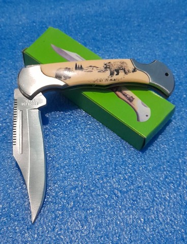 Canivete Esportivo Campeiro ExcaliburKnives Urso Anos 80 - Foto 3