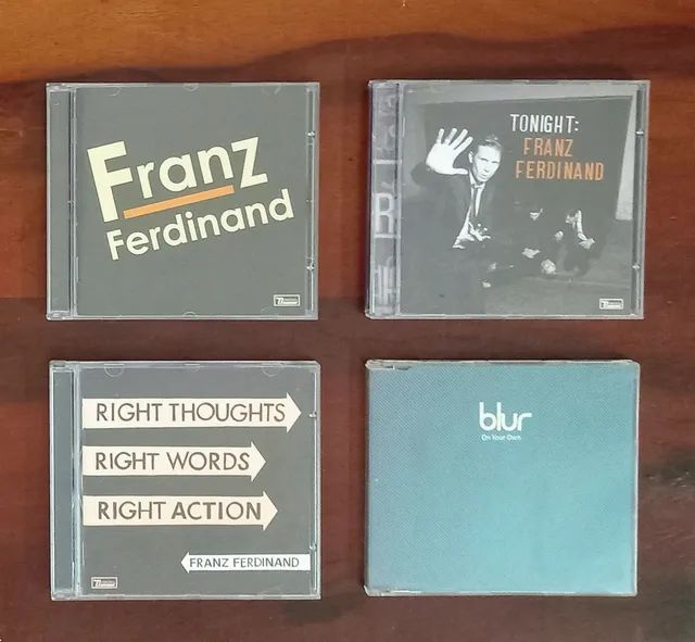 CDs Franz Ferdnand Blur