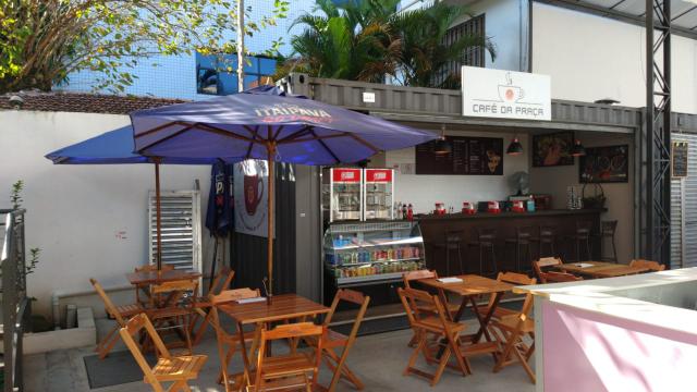 Cafeteria container perto do Bradesco