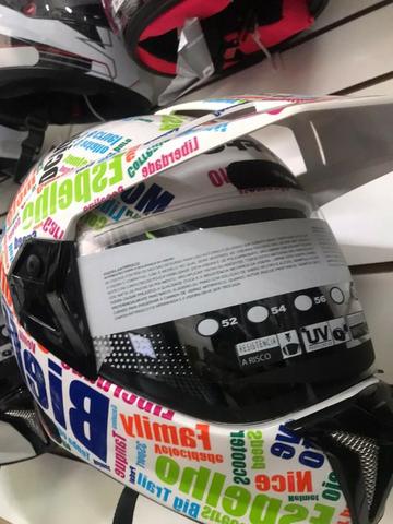 Capacete bieffe na caixa. divido ate 4x no cartão - Foto 12
