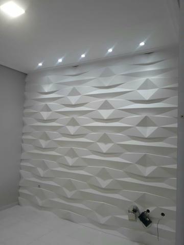 Promoção de gesso Liso e parede 3D - Foto 5