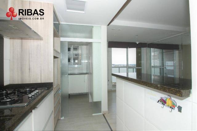 Apartamento com 3 dormitórios para alugar, 78 m² por r$ 2.000,00/mês - capão raso - curiti - Foto 8