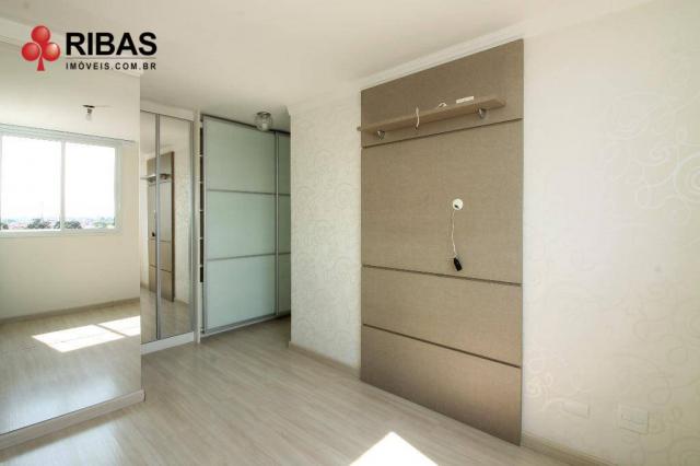 Apartamento com 3 dormitórios para alugar, 78 m² por r$ 2.000,00/mês - capão raso - curiti - Foto 18