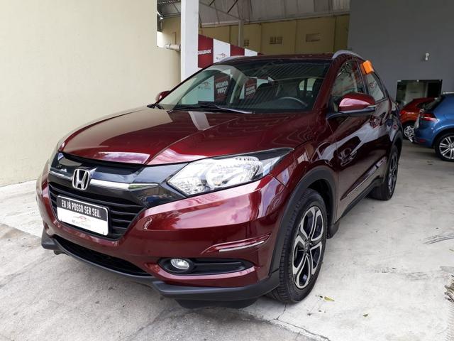 Honda 2017 hr-v ex 1.8 Flex Automatico completo vermelho vinho impecável confira - Foto 3
