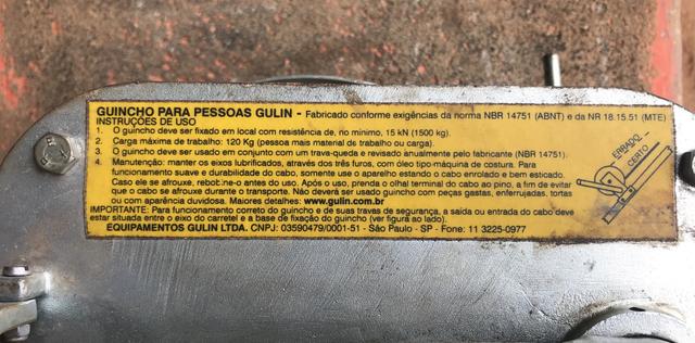 Guincho para Trabalho em espaço confinado - Foto 2