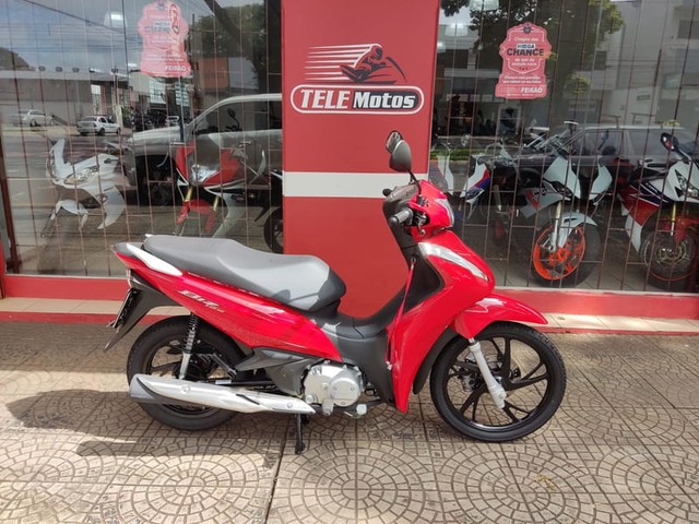 Honda Biz 125 Flex 2022 Vermelha 0km