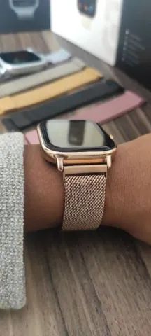Pulseira Metal Magnética Smartwatch 20mm - Foto 5