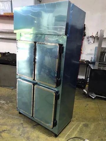 Geladeira comercial 4 portas em aço inox - Foto 3
