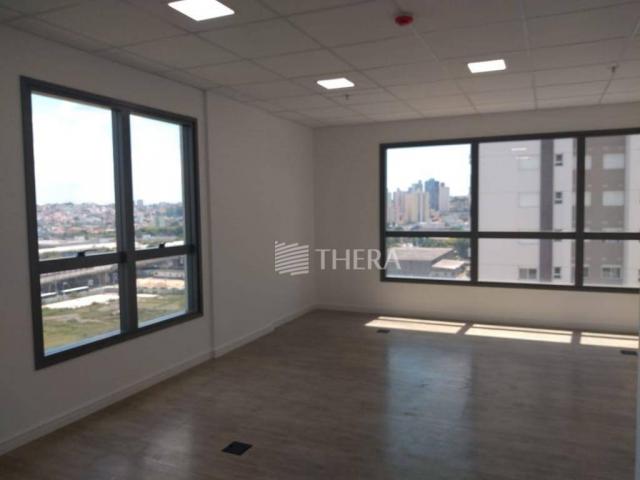 Sala para alugar, 37 m² por r$ 1.500/mês - campestre - santo andré/sp