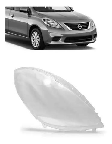 Lente Farol Nissan Versa 2011 2012 2013 2014 Direito