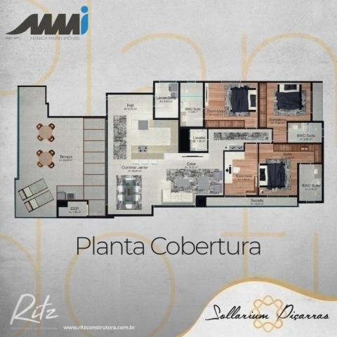 Sollarium piçarras apartamento com 3 quartos sendo 1 suite com 91m - Foto 17