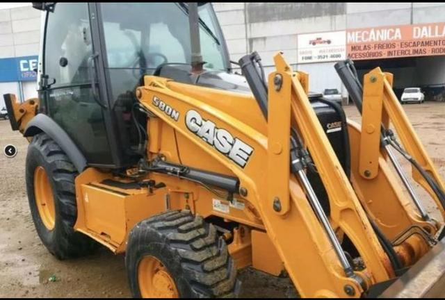 Retroescavadeira Case 580n 2015 - Foto 4