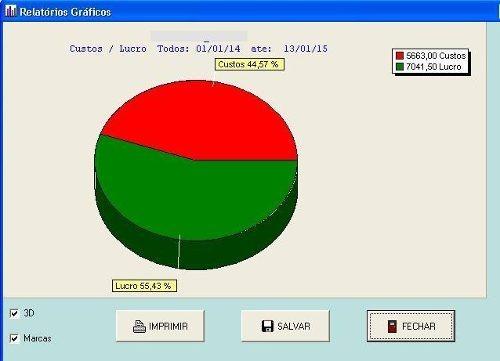 Software VendasPlus Programa Custos Disk Agua, Gas Pizza TeleEntregas Pizzarias Delivery - Foto 5