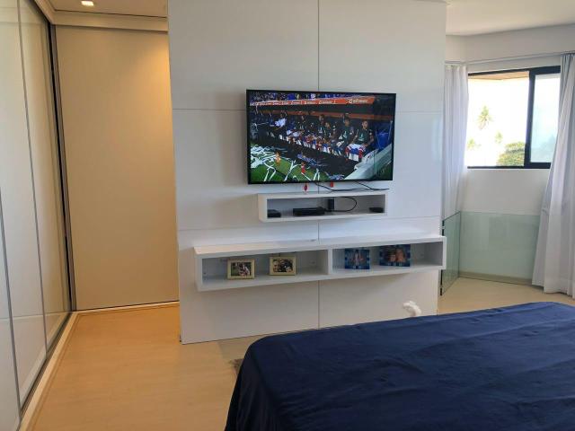 Apartamento a beira-mar de jatiuca com 3 suítes + gabinete - Foto 9