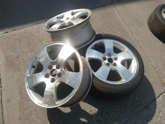 3 rodas Audi Golf Fox aro 16 5x100 - Foto 5