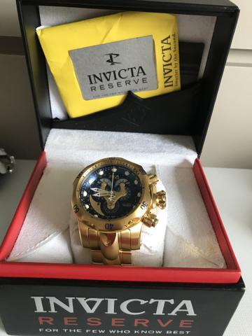 Invicta venom Reserve 14463 Calender Banh ouro 18 K Original - Foto 6