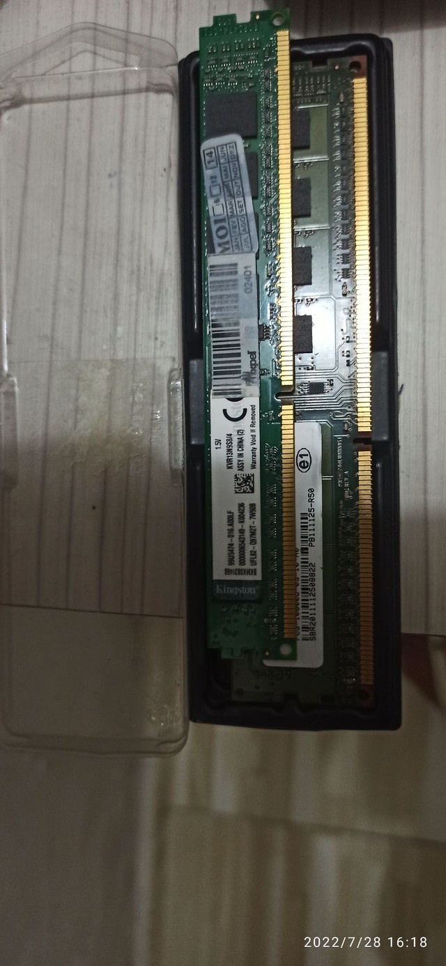 Memória ram DDR3 1x4gb 1x2gb total 6gb de ram  - Foto 2