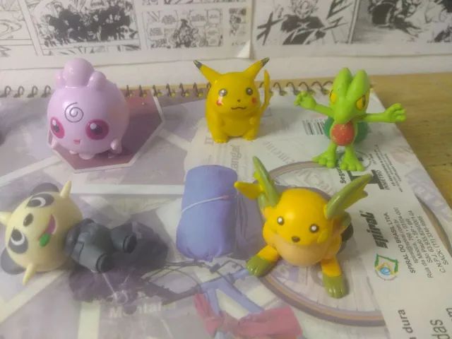 Lote com Seis Brinquedos Pokemon, Brinquedo Pokemon Usado 83864752