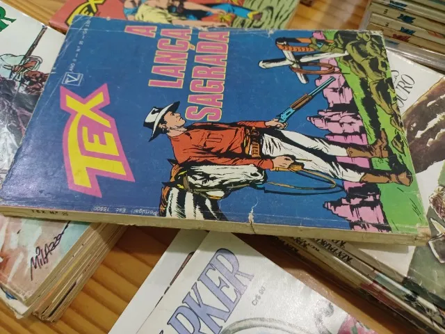 (item 293) Tex n. 25 da primeira edição. A lança sagrada