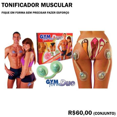 Gym Form Duo Massageador e Tonificador Muscular