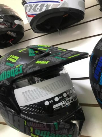 Capacete bieffe na caixa. divido ate 4x no cartão - Foto 3