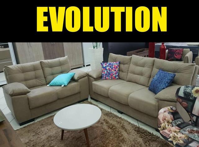 Sofá Evolution 3x2 NOVO - Foto 6