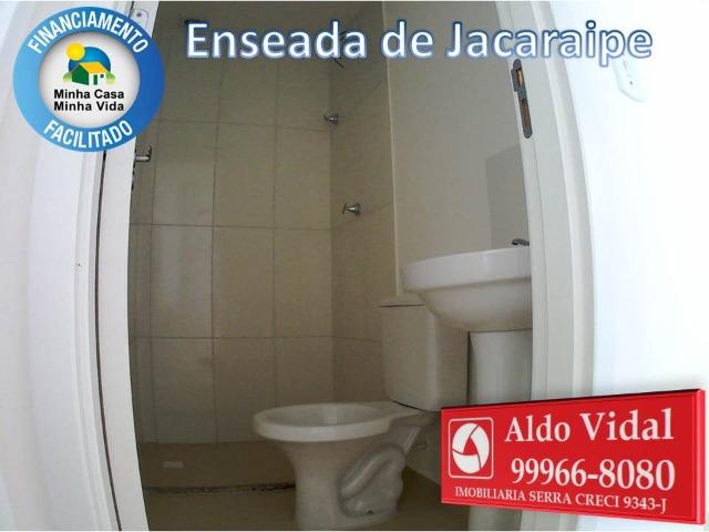 ARV 166- Apto 2 Q, Varanda,Suíte,Piscina em Jacaraipe próximo a praia - Foto 8