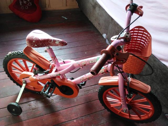 Bicicleta infantil menina