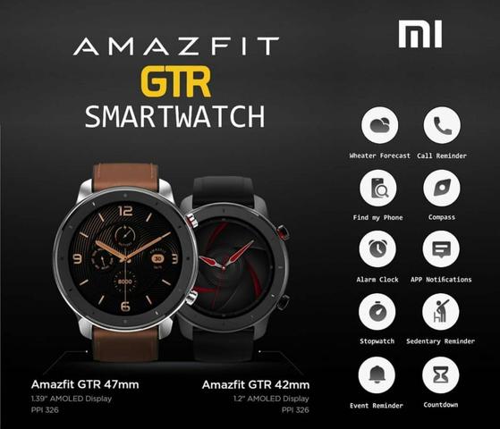 Amazfit GTR 47mm XIAOMI 10x no cartão - Foto 2