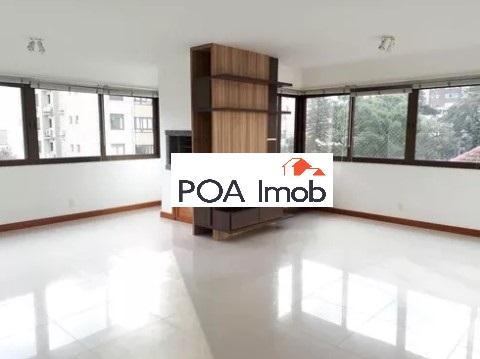 Apartamento semimobiliado com 3 dormitórios no petrópolis - Foto 4