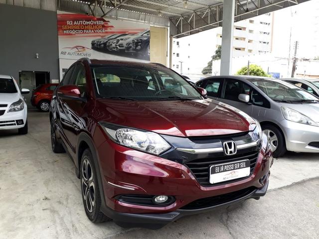 Honda 2017 hr-v ex 1.8 Flex Automatico completo vermelho vinho impecável confira
