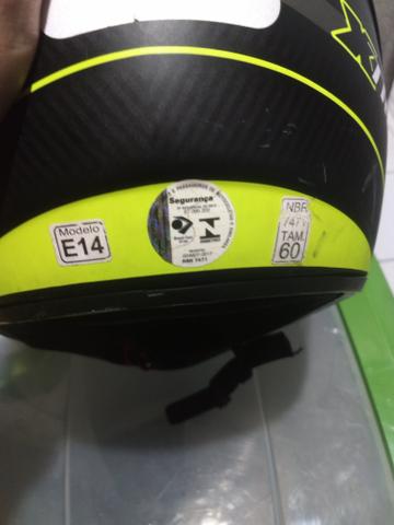 Capacete com óculos - Foto 3