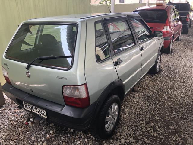 Fiat uno mille 1.0 fire flex way ano 2009 completo de tudo - Foto 4