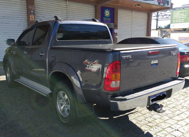 Toyota Hilux SRV 2008 4x4 Turbo Diesel AC troca - Foto 4