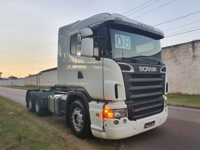 Scania G 420 ano 2008 Trucado com ar cond E Retarder Rodas de Alumínio - Foto 6