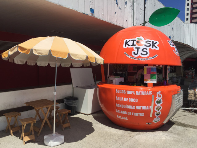 Oportunidade de negócio: Kiosk de sucos naturais
