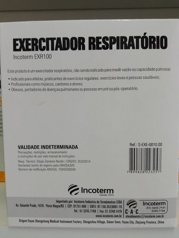 Exercitador de respiração 
