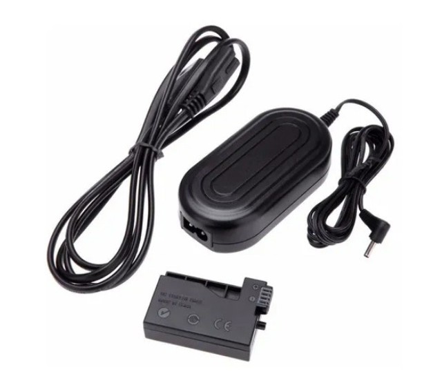 Fonte Ack-e6 / e8 / e10 Adaptador Ac Para Bateria Canon Lp-e6, Lp-e8 ou Lp-e10 - Foto 2