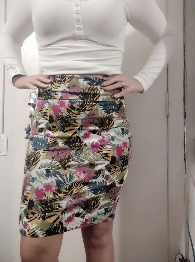 Saia estampada 42  - Foto 4