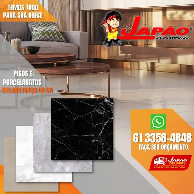 Porcelanatos e Pisos em Oferta Especial Faça Seu Orçamento Pelo Whatsapp