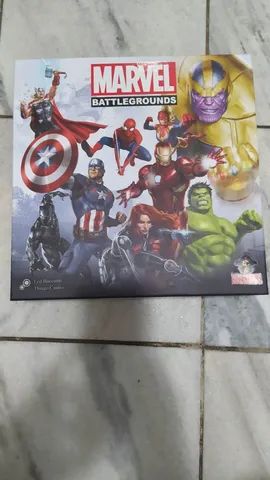 Pack Marvel Battlegrounds Board Game Jogos de Tabuleiro e Mais. 6 jogos completos - Foto 3