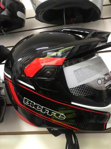 Capacete bieffe na caixa. divido ate 4x no cartão - Foto 16