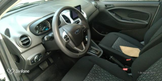 Ford Ká 1.5 SE Plus Sedan - Automático - Prata 2019-(Único Dono) - Foto 12