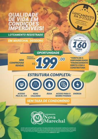 Lotes a partir de 160m2 (8x20) - em Marechal Deodoro-AL - Foto 2