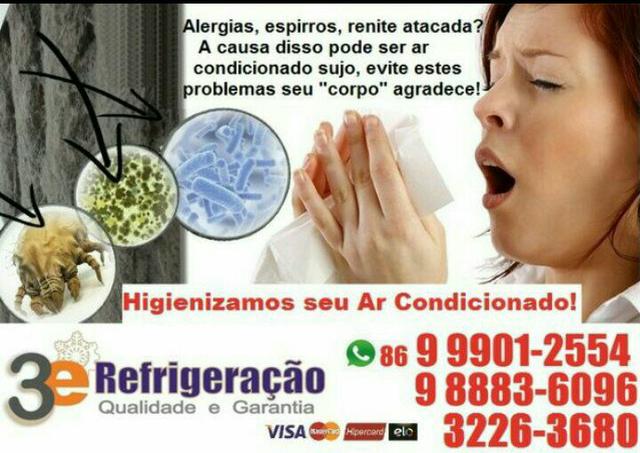 Ar split Instalação, Higienização e Manutenção de Ar Condicionado