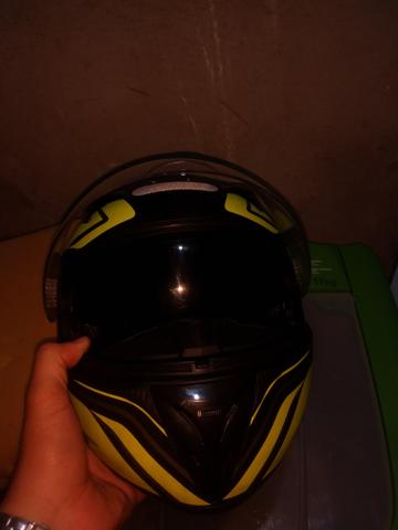 Capacete com óculos - Foto 2