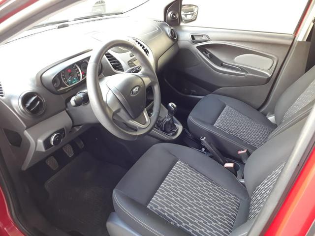 Ford 2018 ka se 1.0 Flex vermelho completo único dono confira - Foto 9
