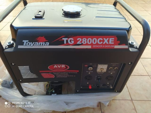 Gerador de Energia A Gasolina 2500W TG2800CXE Toyama Bivolt - Foto 5