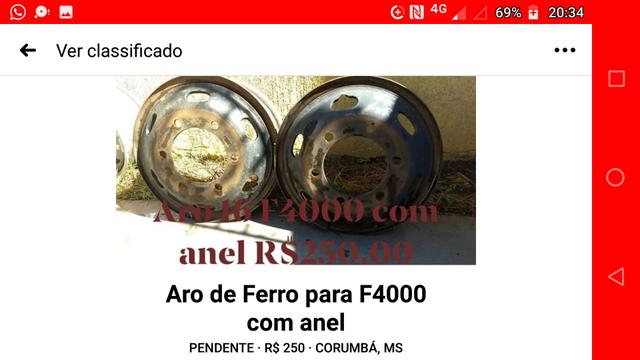 Aro 6 Furos F4000