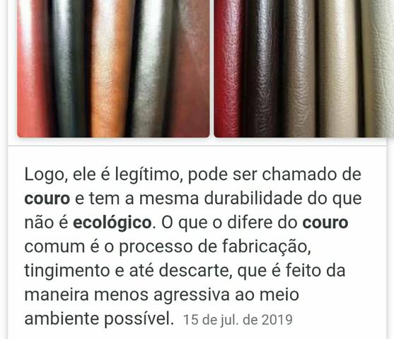 Jaqueta couro ecológico, impermeável,Nova. ótimo para motociclista. ( Anápolis Go) - Foto 4